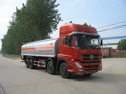 東風天龍前四后八化工液體運輸車(DFL1311A4)